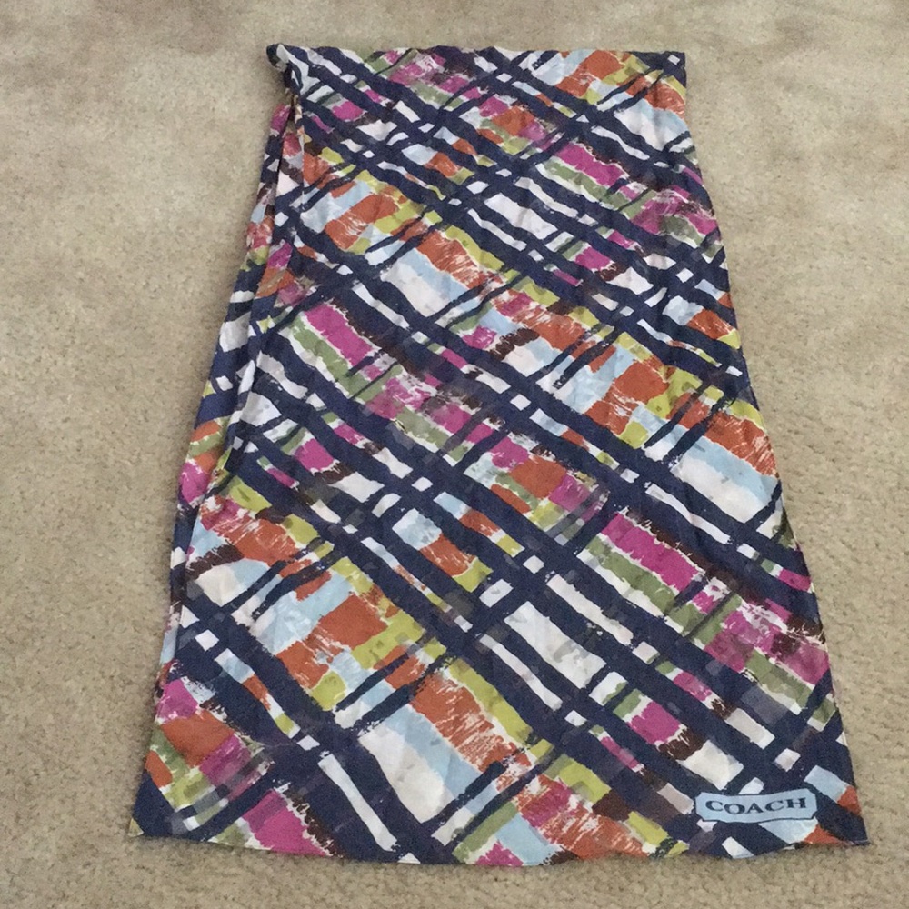 Coach Long Scarf